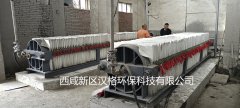 一臺陶瓷柱塞泵給四臺壓濾機(jī)進(jìn)料
